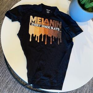 Black and brown shirt ♥️melanin every shade slays